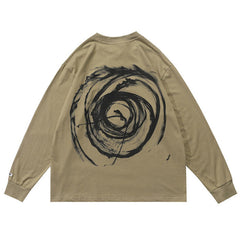 MODP SMKLIFE Letter Printing Sweatshirts