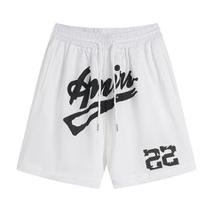 AMIRI Logo Mesh Printed Short