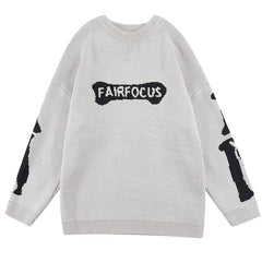 MODP Street fashion brand loose knitted Sweater