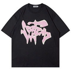 MODP TIFO Letter Print T-Shirts