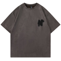 MODP TIFO Letter Print T-Shirts