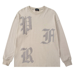MODP SMKLIFE Letter Printing Sweatshirts