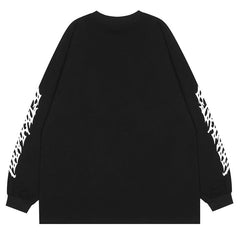 MODP SMKLIFE Letter Printing Sweatshirts