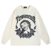 MODP SMKLIFE Portrait Print Sweatshirts