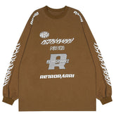 MODP SMKLIFE Letter Printing Sweatshirts