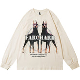 MODP SMKLIFE Doberman Pinscher Print Sweatshirts