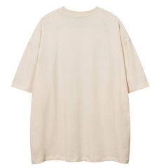 MODP TIFO Letter Print T-Shirts