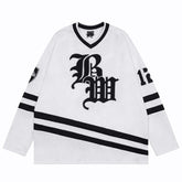 MODP SMKLIFE Letter Printing Sweatshirts