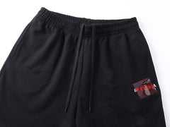 Balenciaga Logo Printed Knit Shorts