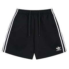 Balenciaga Logo Embroidered Knit Shorts