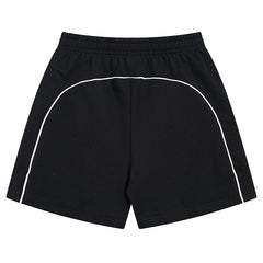 Balenciaga Logo Embroidered Knit Shorts
