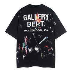 Gallery Dept Splatter Paint Printed T-Shirt