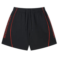 Balenciaga Logo Embroidered Knit Shorts