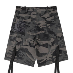 Hellstar Camouflage Printed Shorts