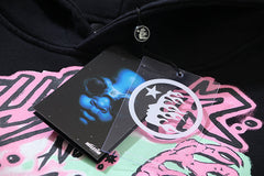 Hellstar Graffiti Meteor Flame Letters Hoodie