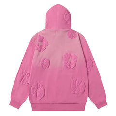 Denim Tears kapok Flower Pattern Printed Hoodie