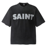 Saint Michael Logo Printed T-Shirt