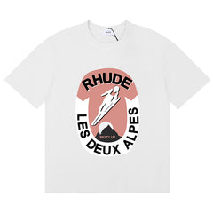 RHUDE Les Deux Alpes Printed T-Shirt