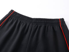 Balenciaga Logo Embroidered Knit Shorts