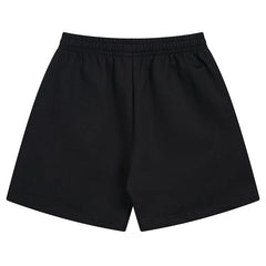 Balenciaga Logo Printed Knit Shorts