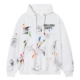 Gallery Dept Splatter Paint Printed Hoodie