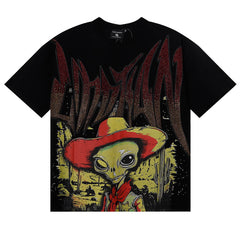 MIXED EMOTION Rhinestone Tee