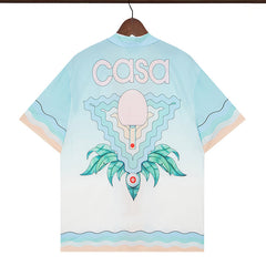 Casablanca Multi Color Printed Shirt #243