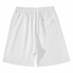 Balenciaga Logo Printed Knit Shorts