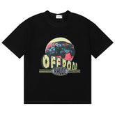 RHUDE Off-road Vehicle Printed T-Shirt