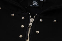 MIXED EMOTION Apricot 'Crown' Hoodie