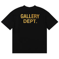 Gallery Dept Glittered Logo Printed T-Shirt