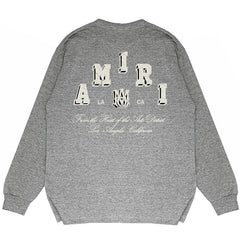 Amiri Logo Print Long Sleeve T-Shirts