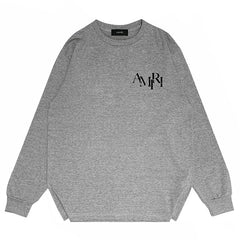 Amiri Letter Print Long Sleeve T-Shirts
