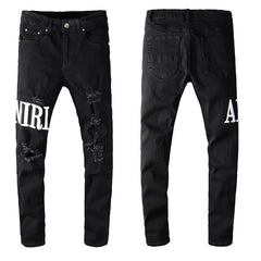 AMIRI Black Tie-Dye Core Jeans #649