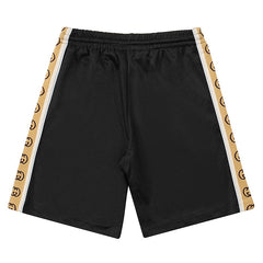 GUCCI Side Double G Reflective Webbing Oversized Fit Shorts