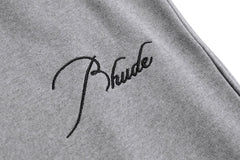 RHUDE Embroidered Slogan Pant
