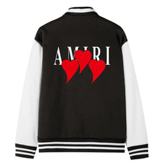 AMIRI HEART Cotton Bomber Jacket