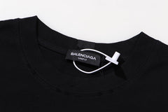 Balenciaga Nice France Letter Logo T-Shirt Oversize