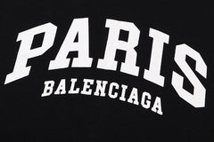 Balenciaga Cities Paris Vintage Jersey T-Shirt Oversize