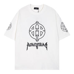 Balenciaga Metal Bb Crew-neck T-Shirt Oversize