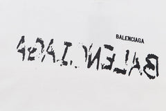 Balenciaga Letter Printed Logo T-Shirt Oversize