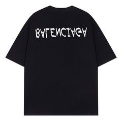 Balenciaga Letter Printed Logo T-Shirt Oversize