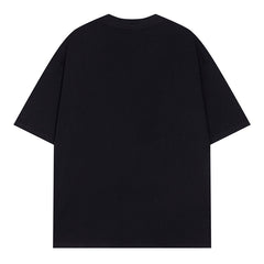 Balenciaga Logo Print Cotton T-shirt Oversize