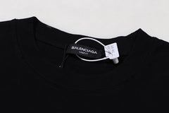 Balenciaga Logo Print Cotton T-shirt Oversize