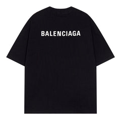Balenciaga Logo  Letter Print T-shirt Oversize