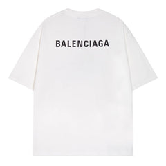 Balenciaga Logo  Letter Print T-shirt Oversize