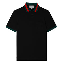 GUCCI Embroidery Logo Polo Shirt