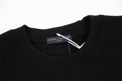 Louis Vuitton Floral Pattern Print T-Shirt Oversized