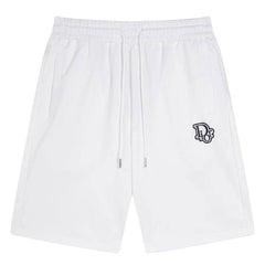 DIOR Embroidery Logo Shorts Oversize