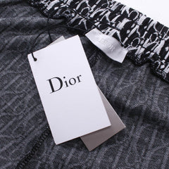 DIOR Christian Jacquard Logo Shorts Oversize